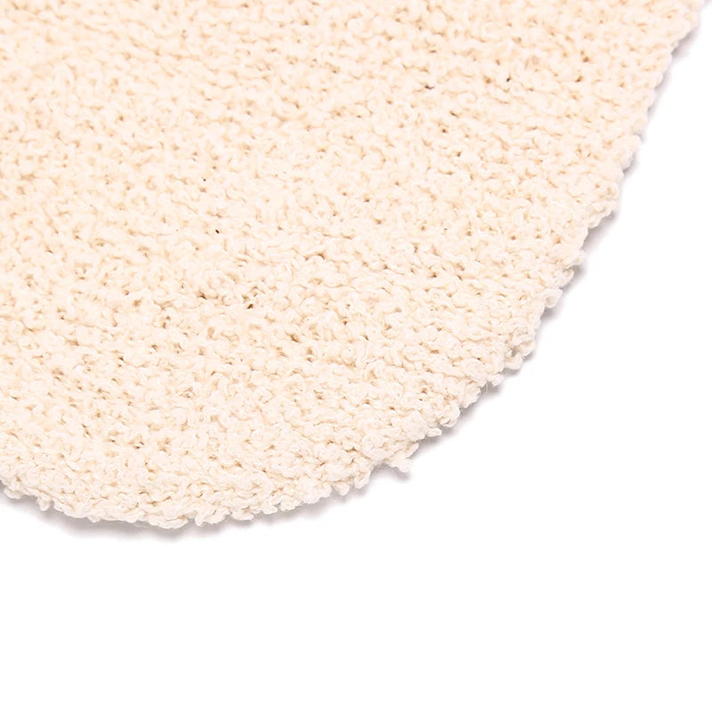 1Pc Shower Gloves Exfoliating Wash Skin Spa Bath Gloves Natural Bamboo Fiber Bath Exfoliating Scrubber Washcloths