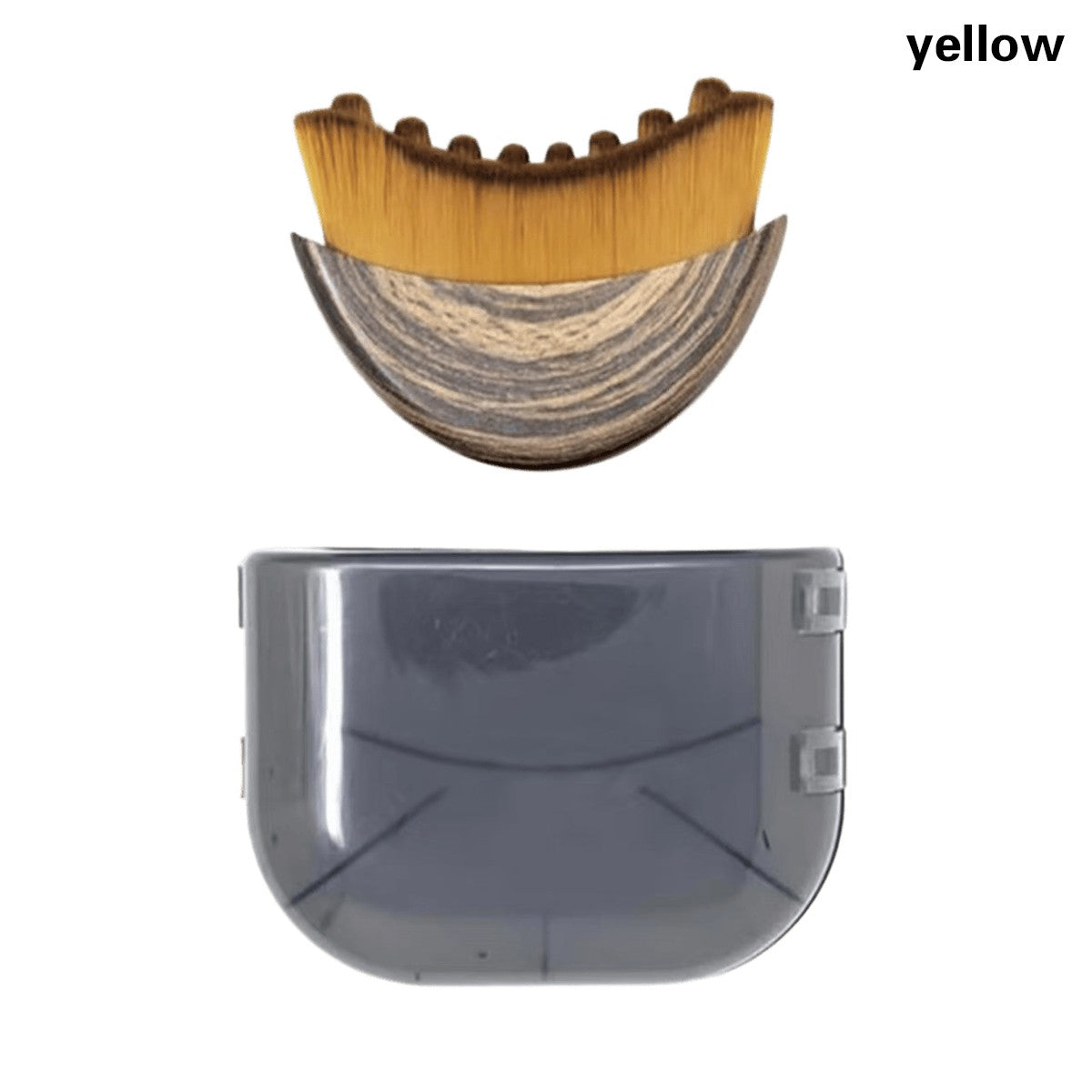 2X Lymphatic Outline Face Brushes W/Cover, Dry Face Brushing, Drainage Massage