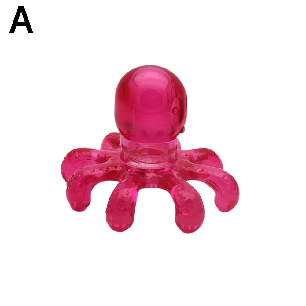 Professional Scalp Massager - Octopus Design for Stress Relief and Spa Experience, Alloy Construction for Health and Beauty Care