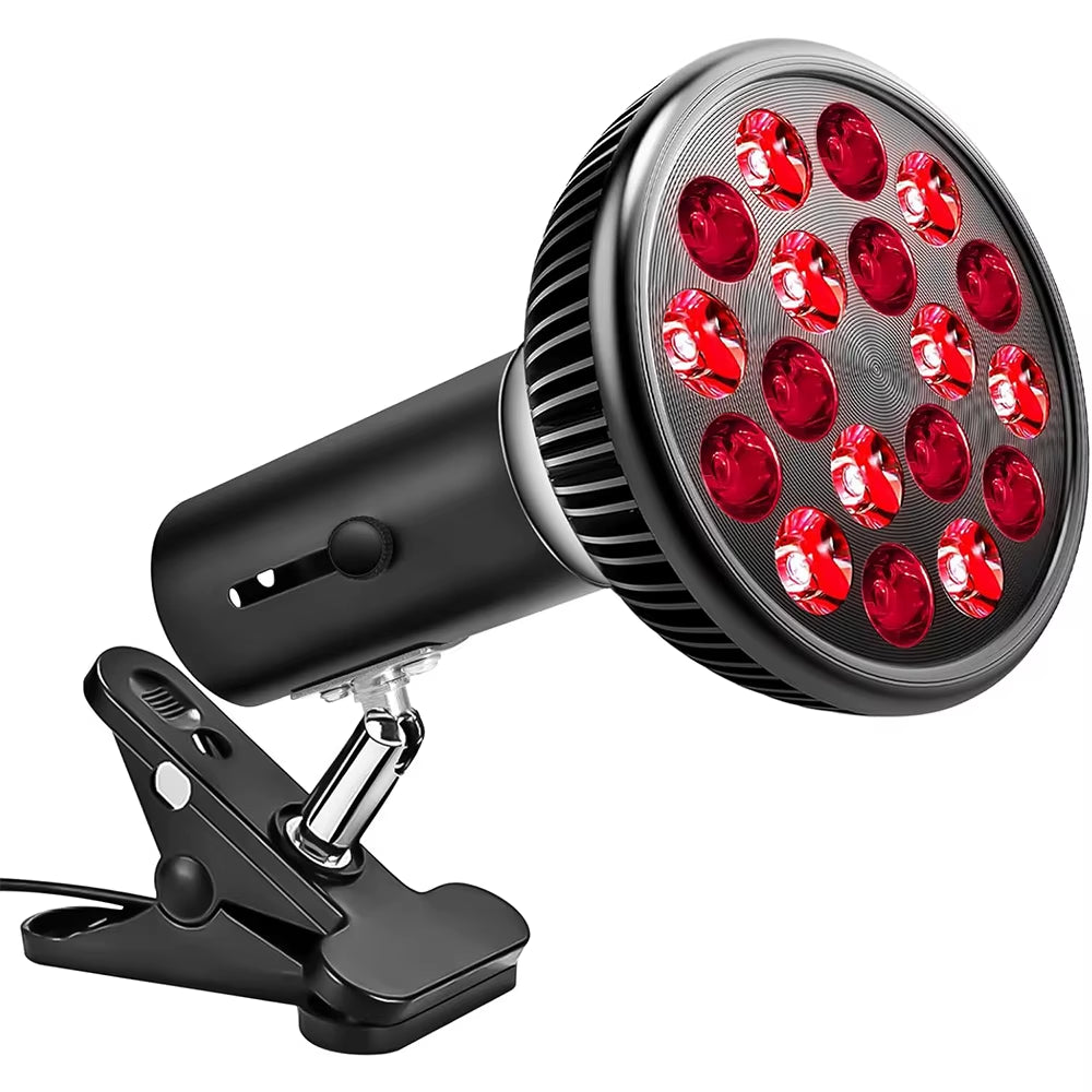 Red Light Therapy Lamp for Facial and Joint Health - 54W Infrared Device for Pain Relief and Skin Wellness