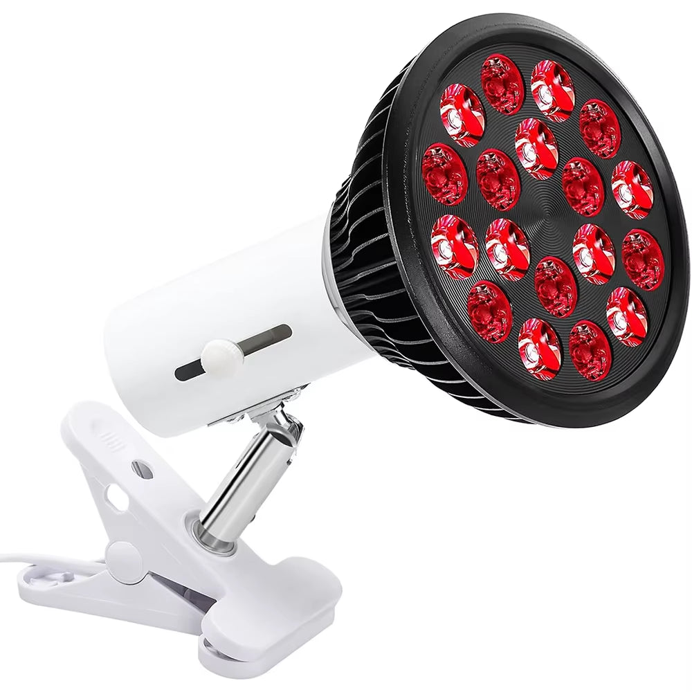 Red Light Therapy Lamp for Facial and Joint Health - 54W Infrared Device for Pain Relief and Skin Wellness