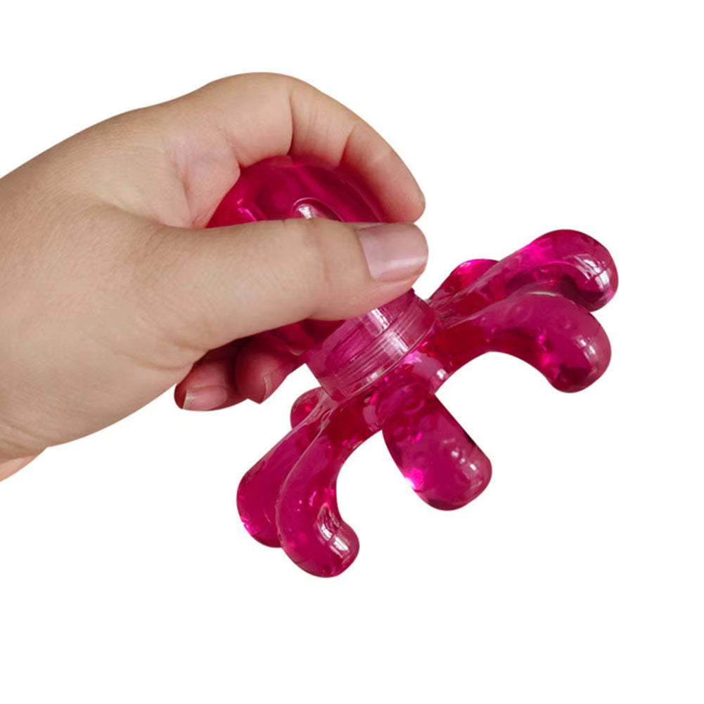 Professional Scalp Massager - Octopus Design for Stress Relief and Spa Experience, Alloy Construction for Health and Beauty Care