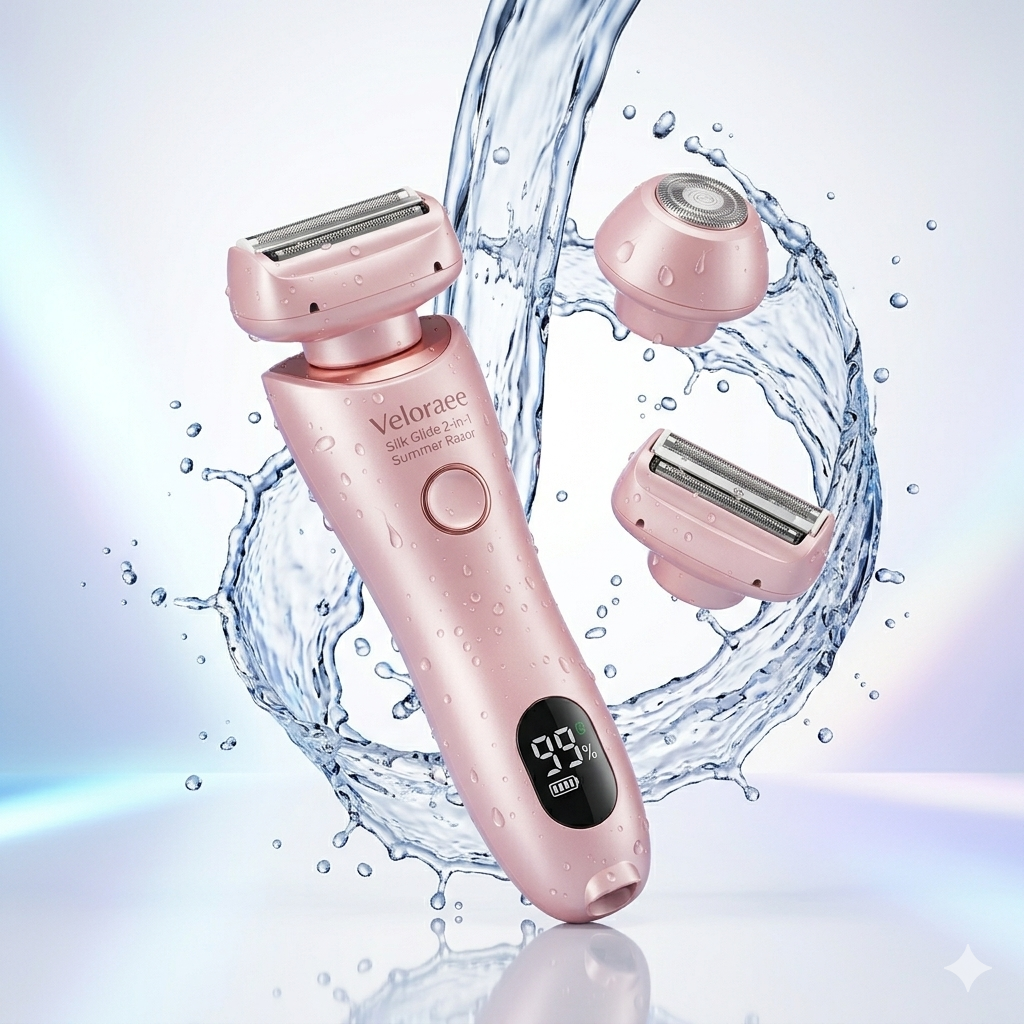 Veloraee Silk Glide 2-in-1 Summer Razor